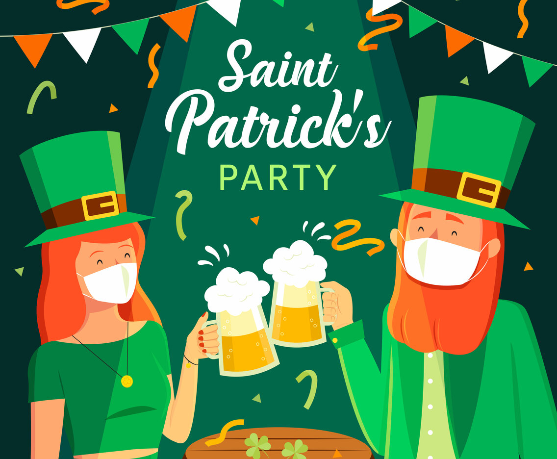 Saint Patrick's Party with New Normal Protocol