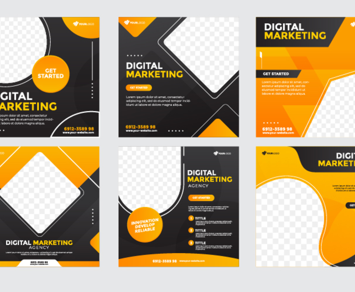 Business Digital Marketing Post Template