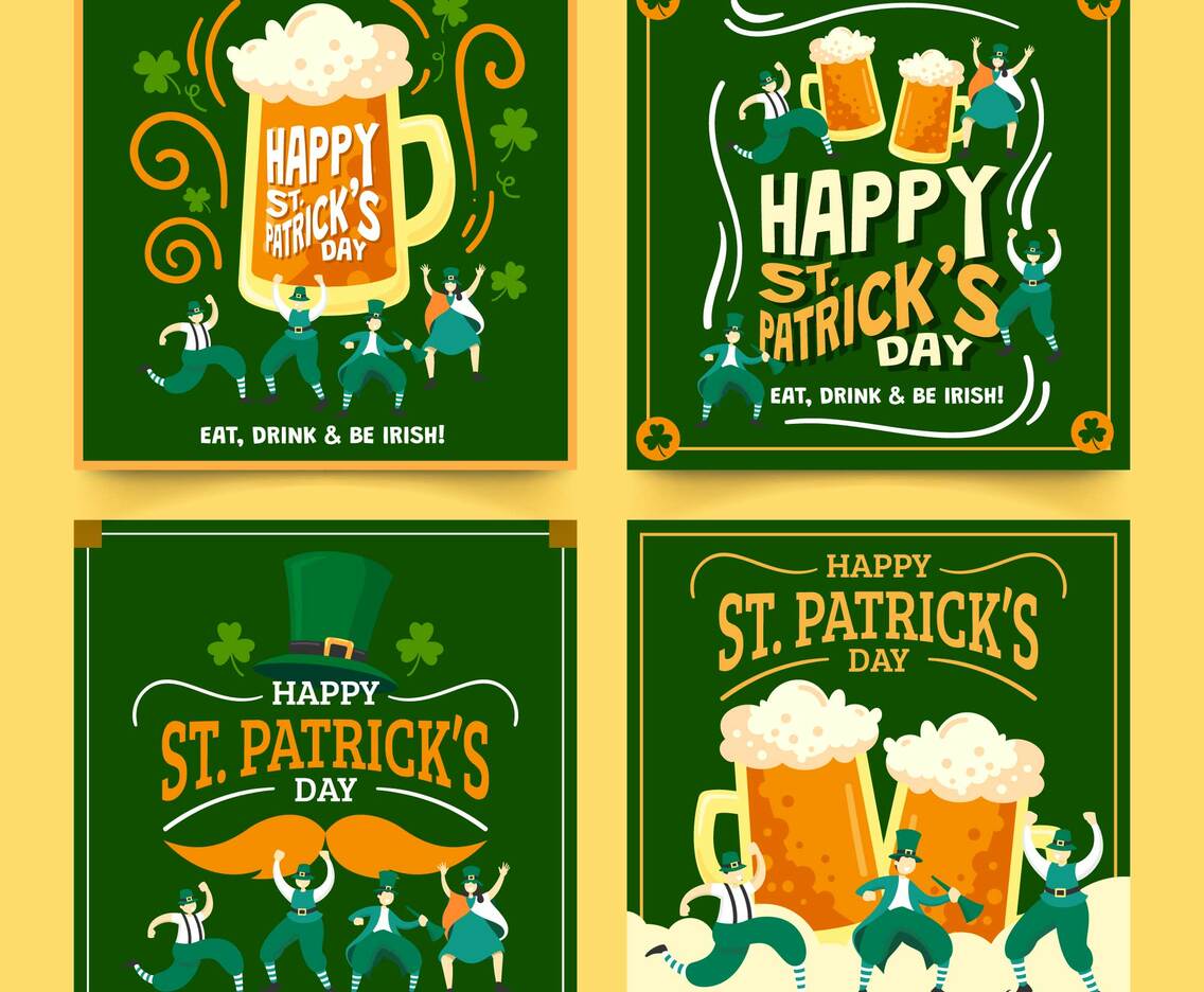 Celebration Saint Patrick's Day Card