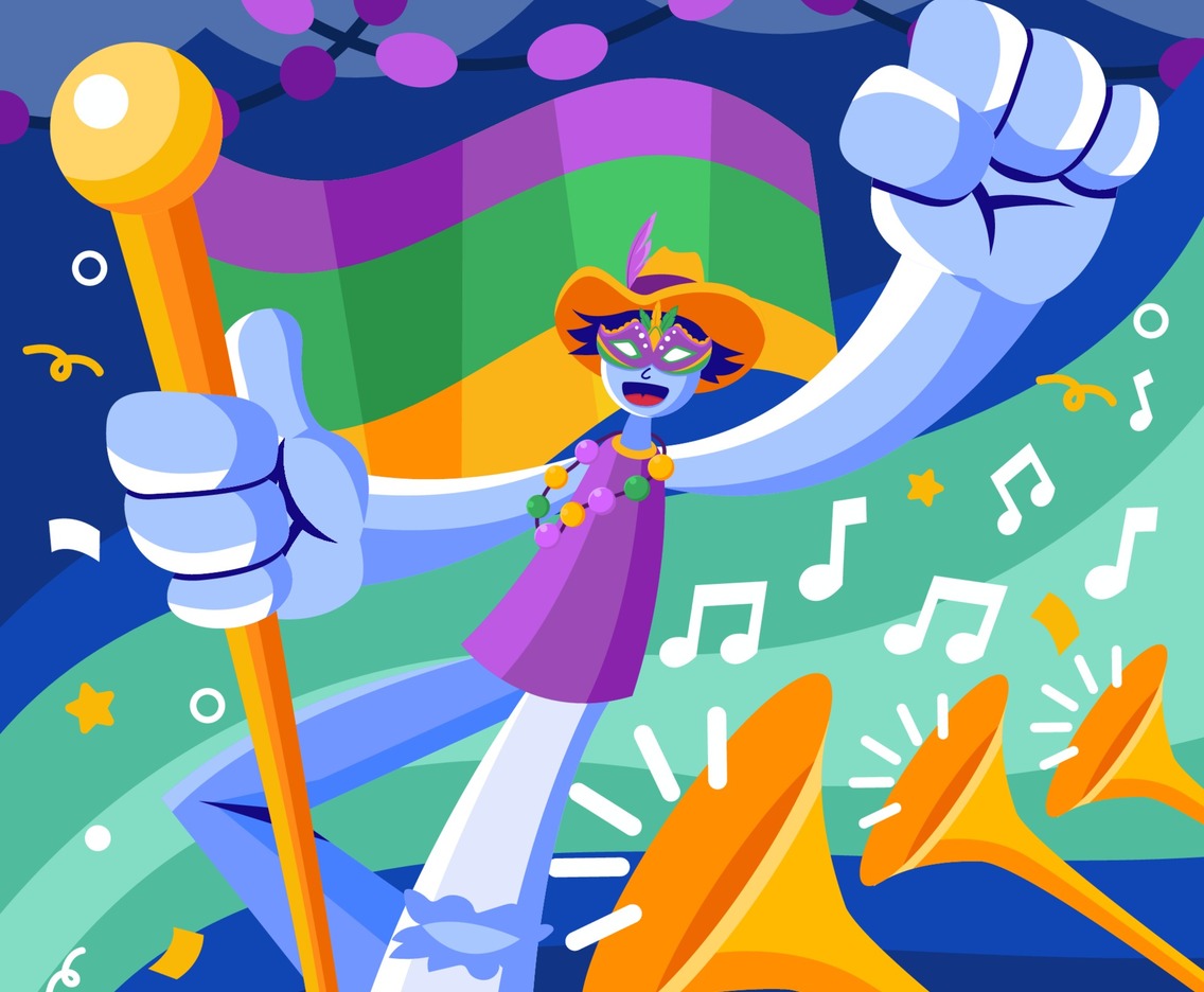 Freedom Celebrate Mardi Gras