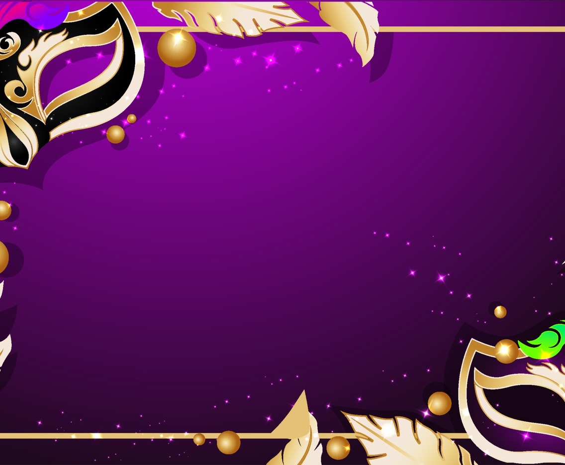 Luxury Mardi Gras Background Template