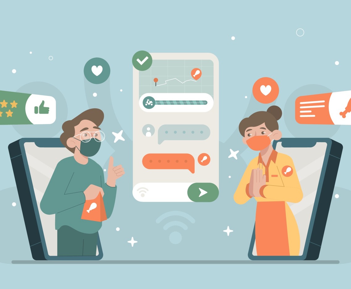 Order Food Through Online Service
