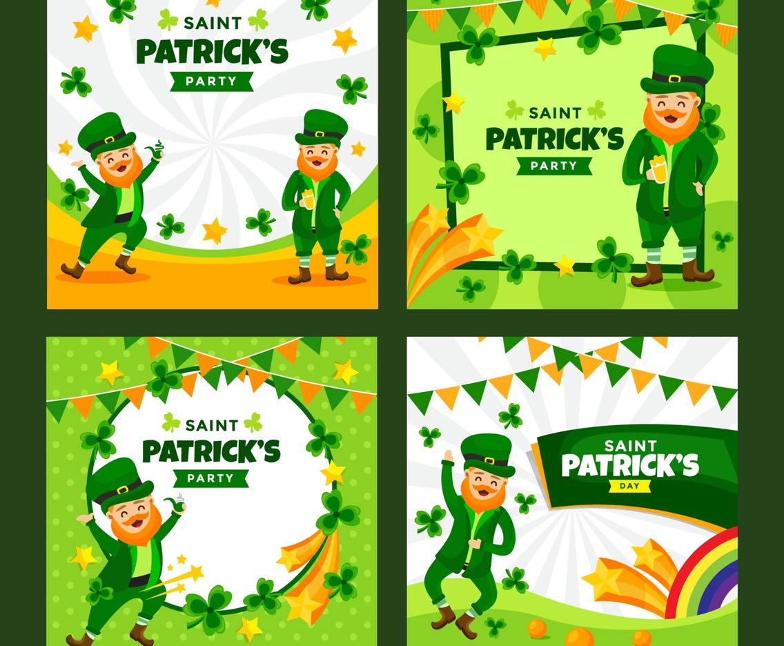 St Patricks Invitation Card Collection