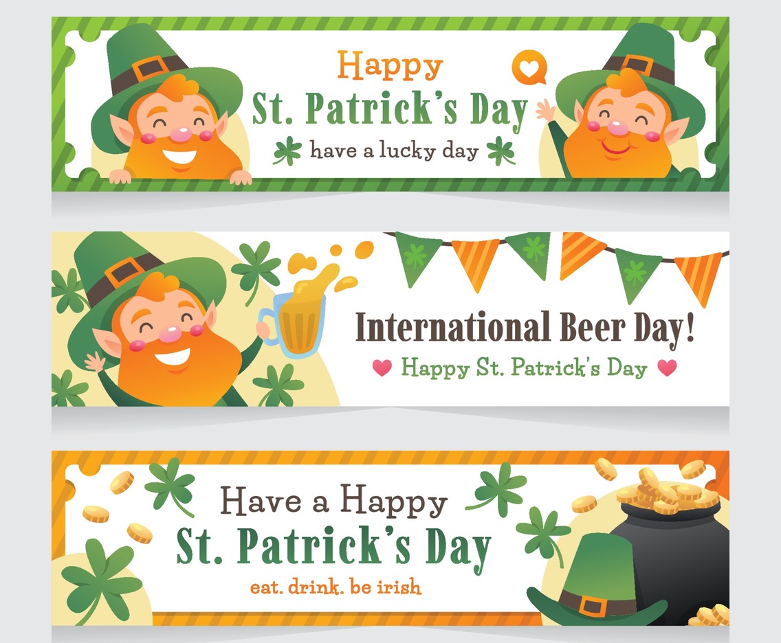 Cute Leprechaun Celebrating St. Patrick's Day