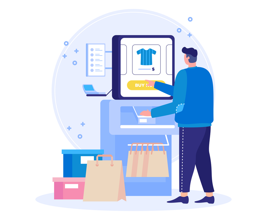 Buy In The Store Untact Concept