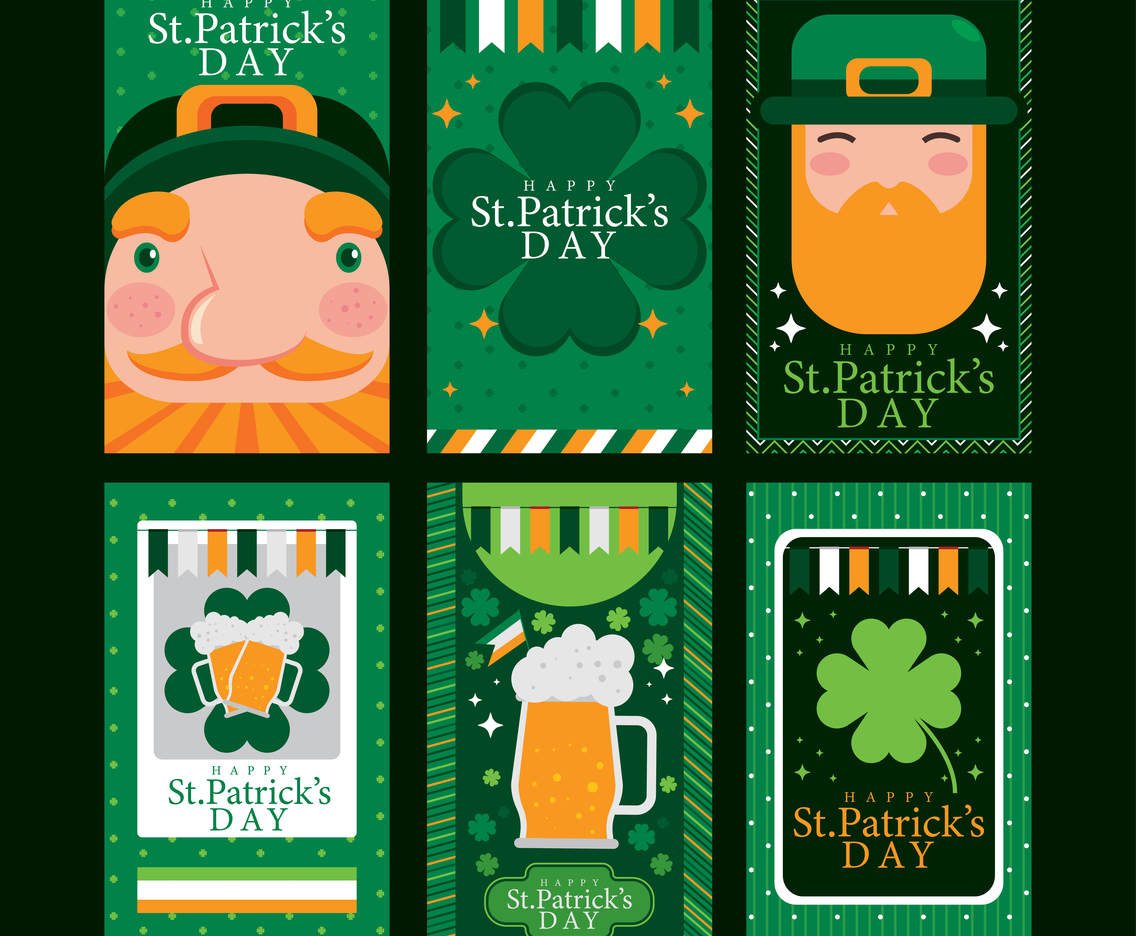 Celebrate St.Patrick's Day Card Concept