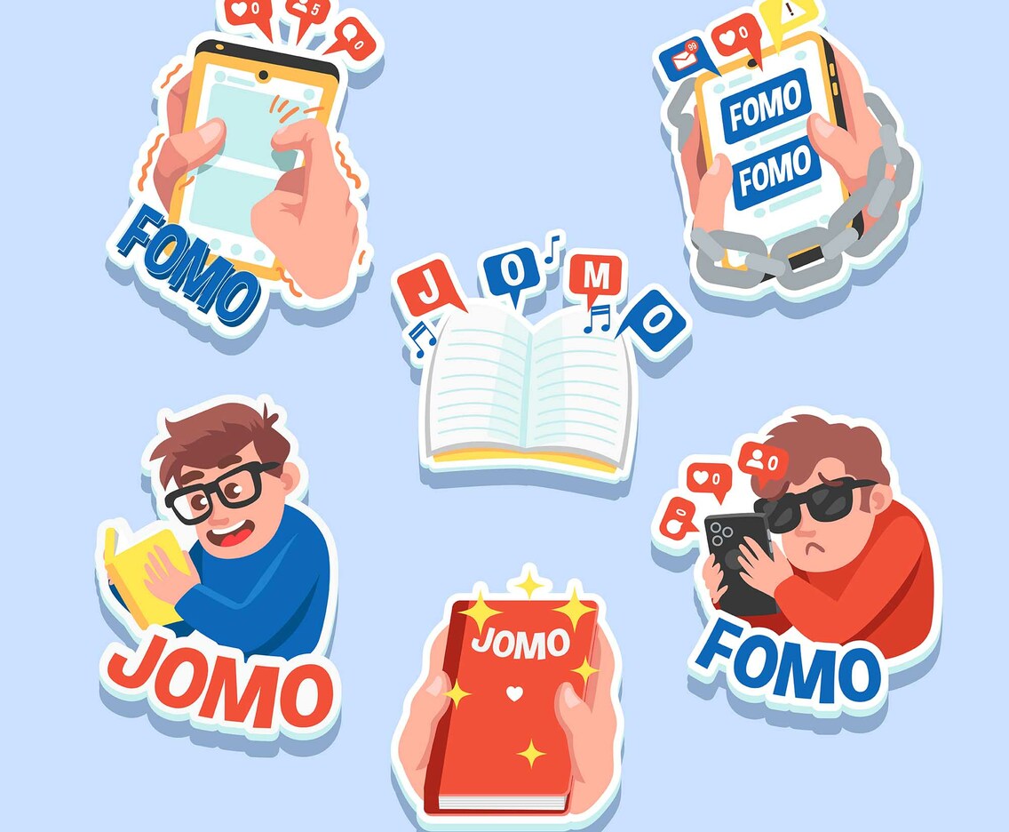 Fomo Jomo Lifestyle Sticker