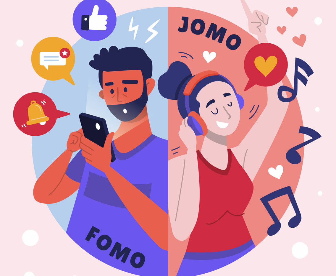 FOMO vs JOMO Phenomenon
