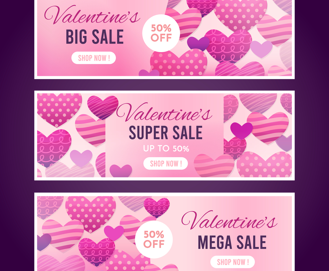 Valentine's Sale Banner Collections
