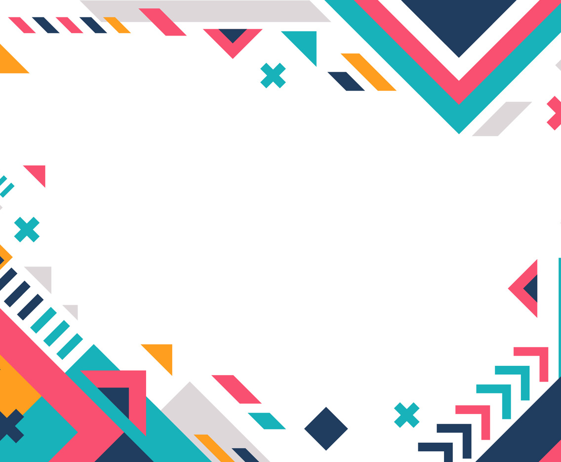 Creative Colorful Flat Background