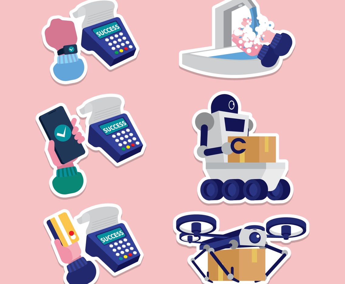 Untact Sticker Concept