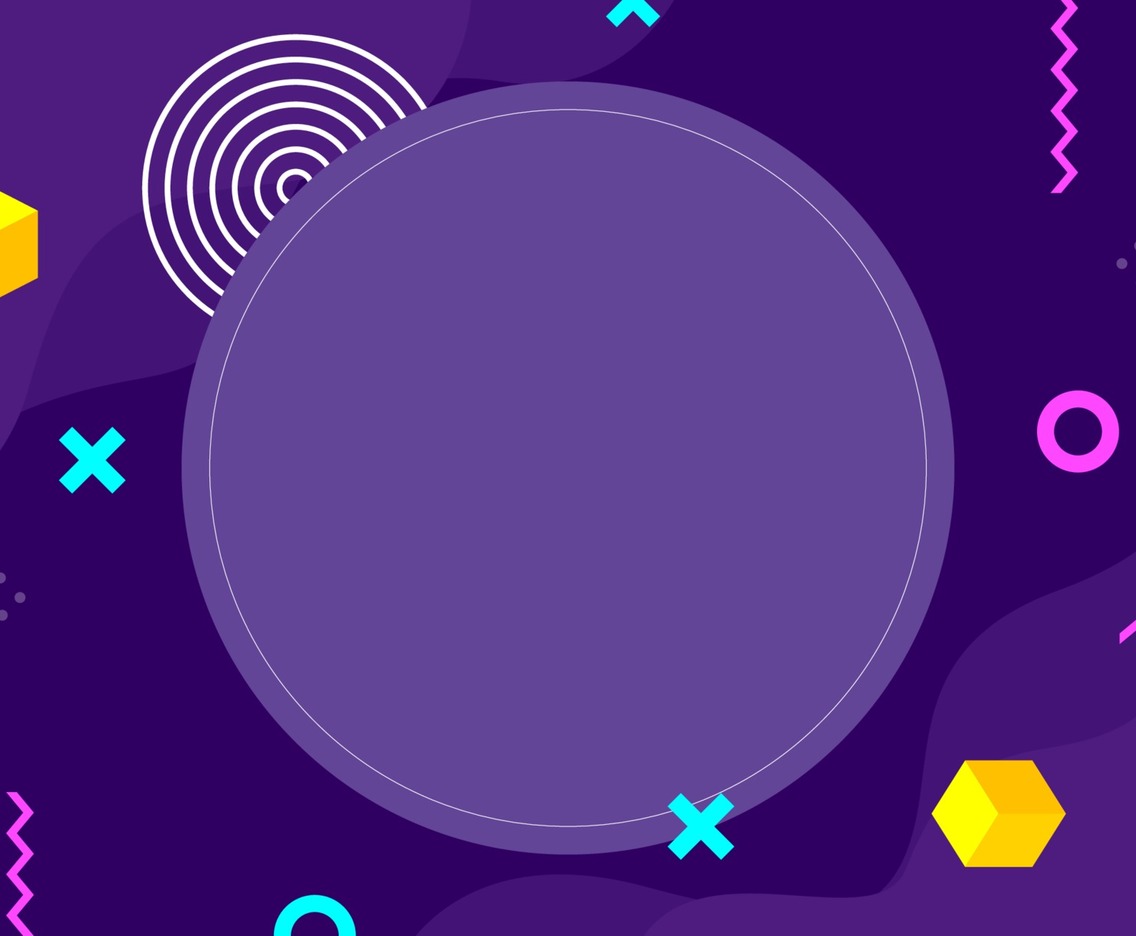 Abstract Memphis Flat Background