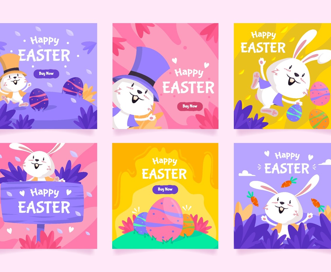 Happy Cute Little Bunny