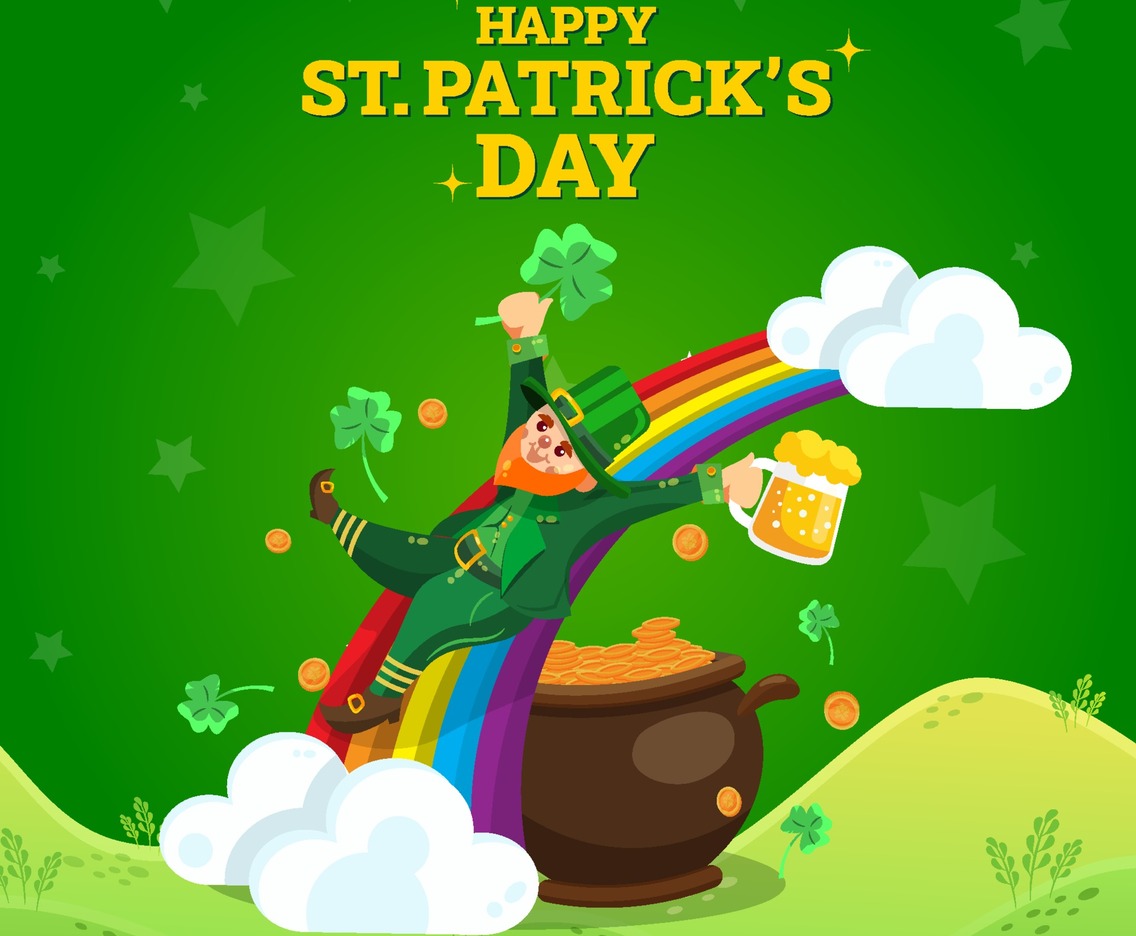 Leprechaun Slides on A Rainbow Concept