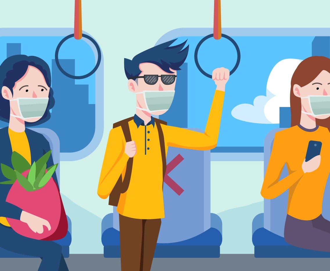 Social Distancing in Commuter