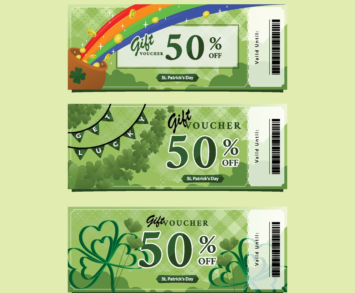 St. Patrick's Day Voucher