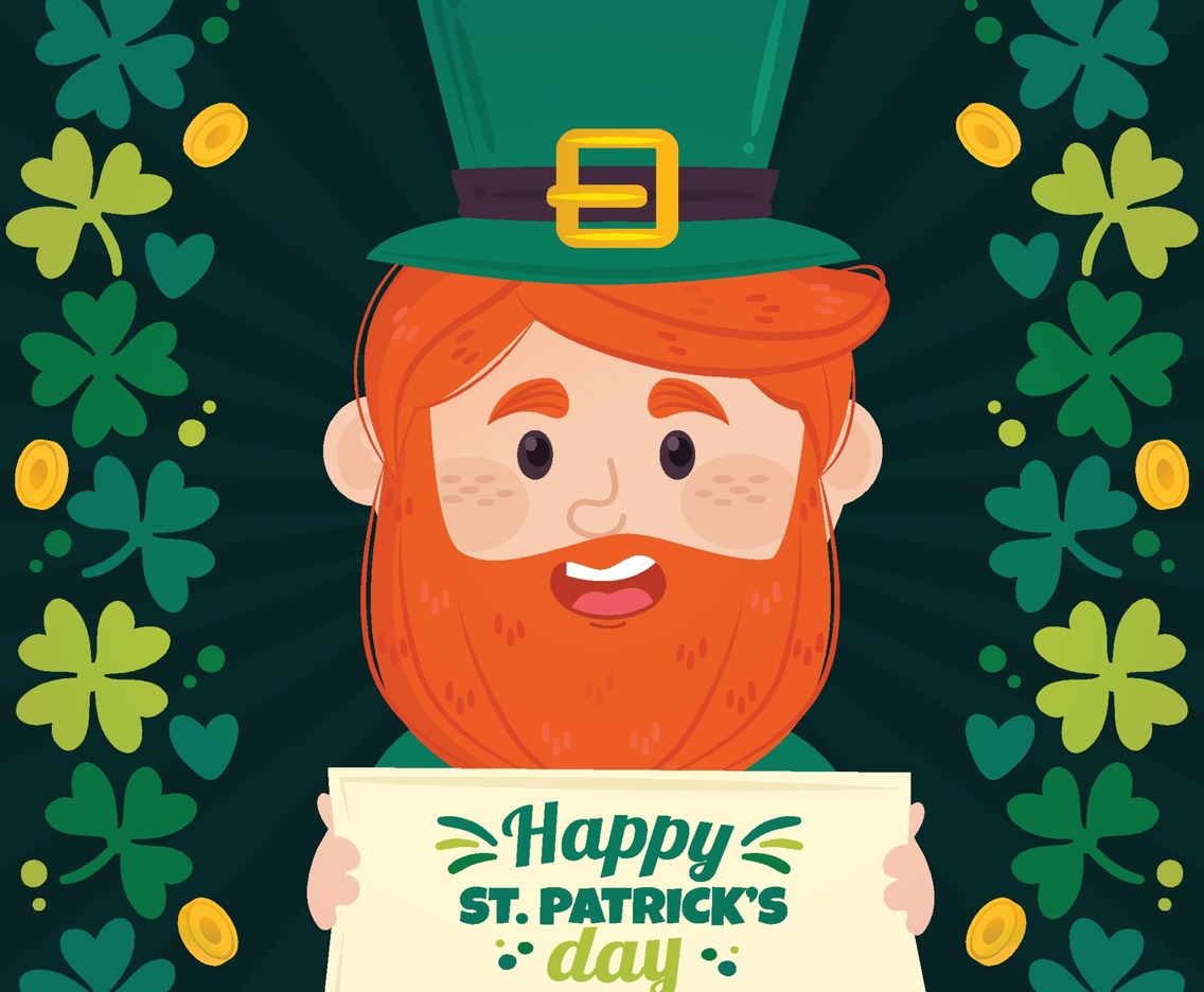 Cute Leprechaun Illustration