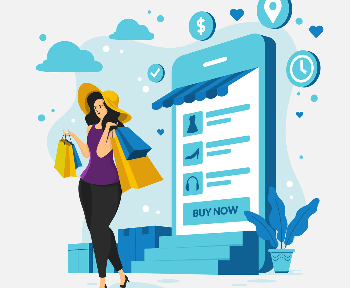 Contactless Shopping with Application