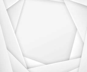 White Abstract Background With 3D Paper