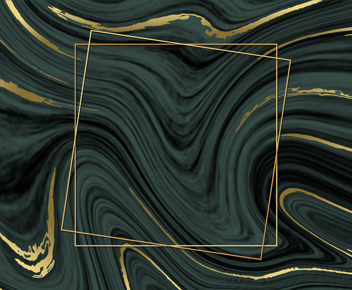 Inkscape Marble Background with Gold Line