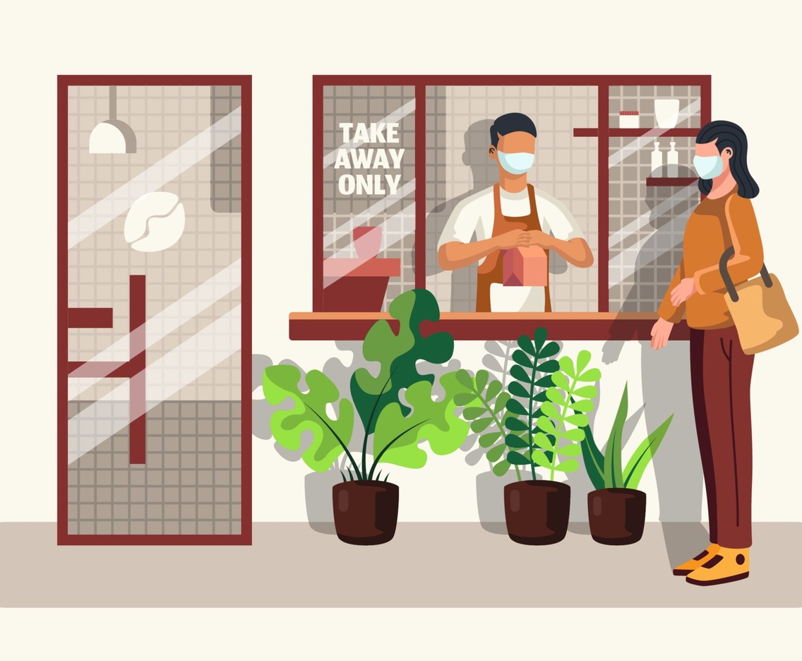 Takeaway Coffee Shop Concept