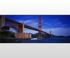 Golden Gate Bridge Vector