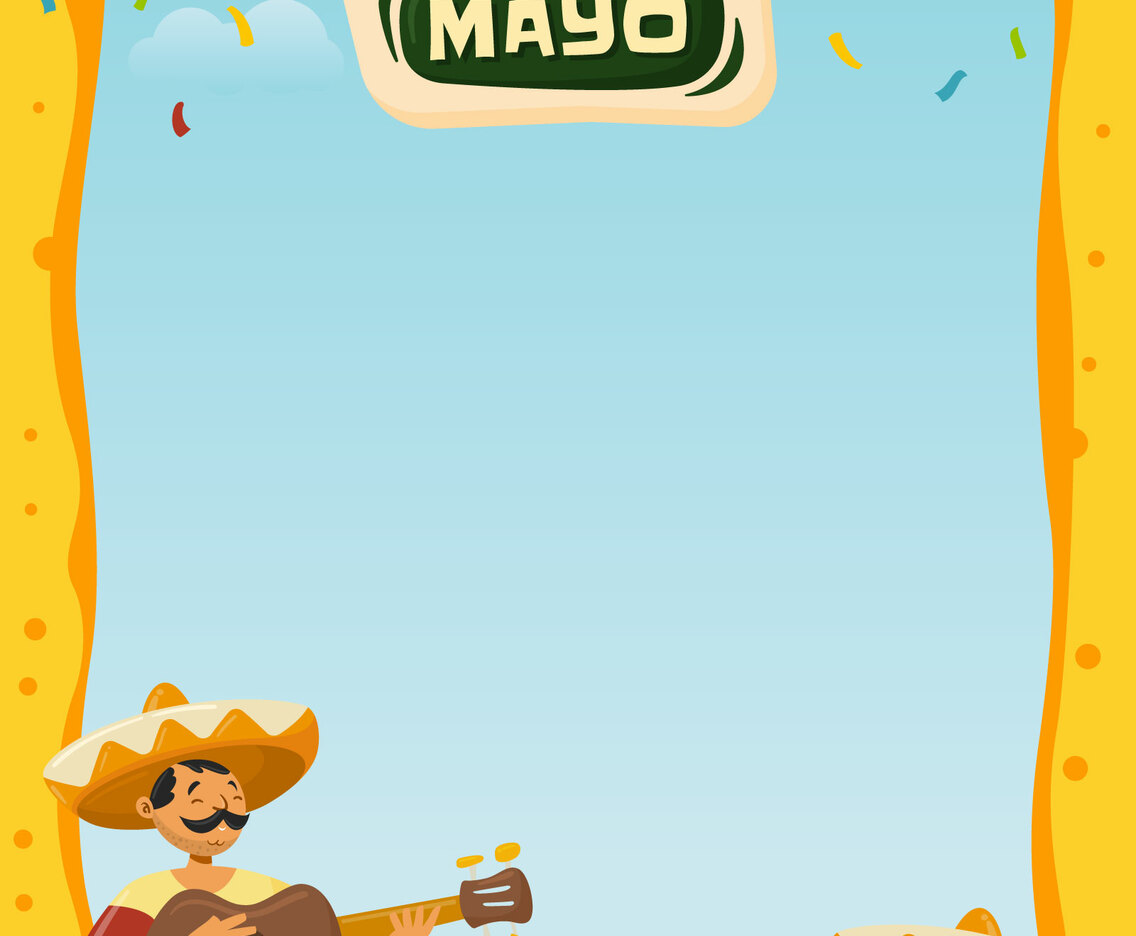 A Mexican Play Guitar for Cinco De Mayo