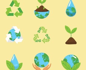 Earth Day Icon Collection