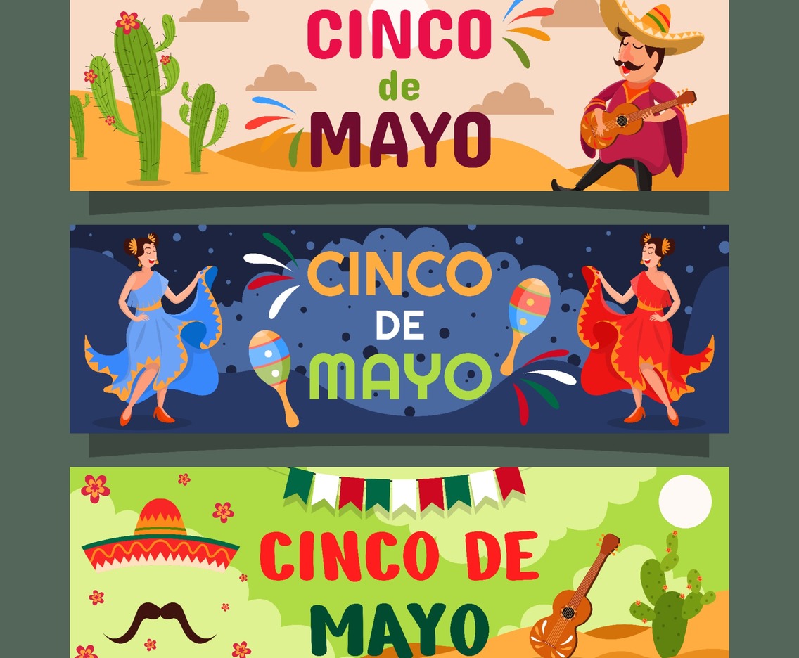 Cinco de Mayo Mexican Festival Banner