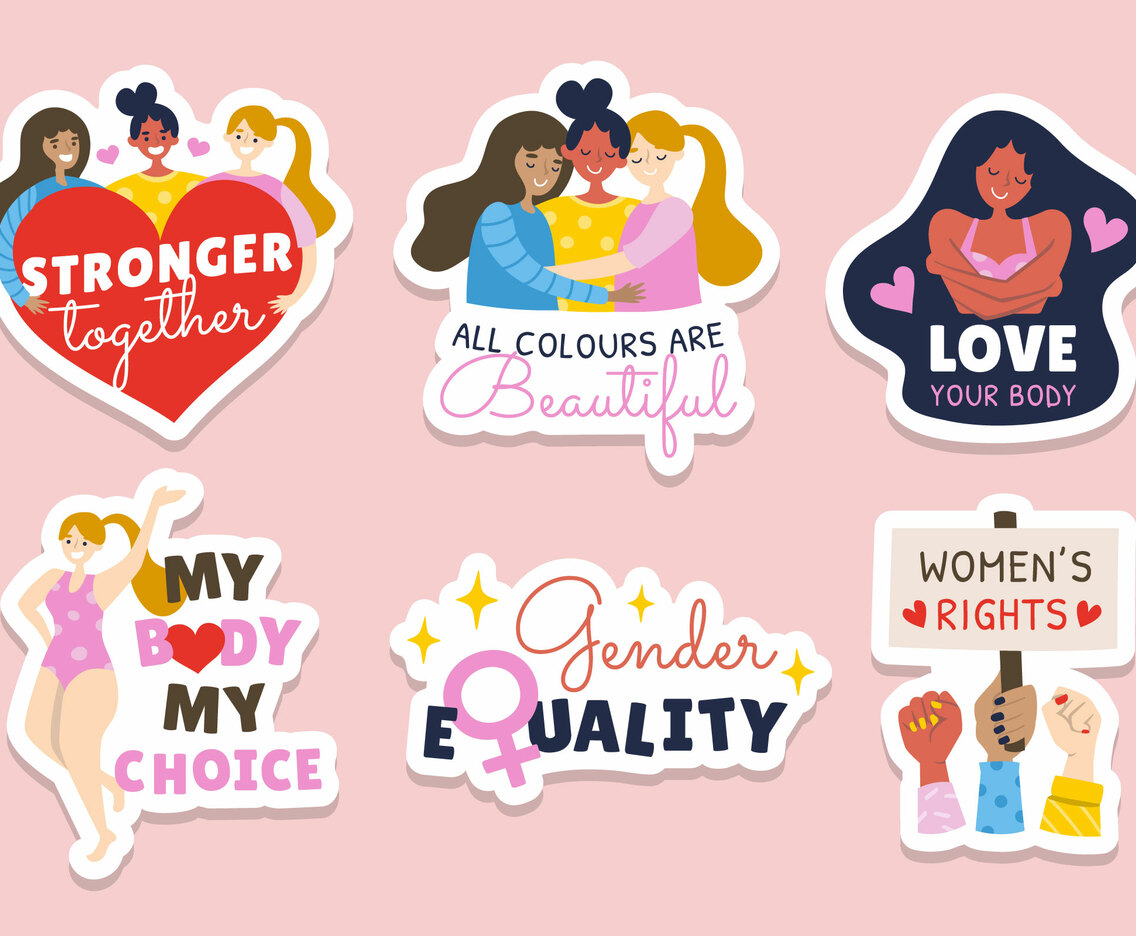 Women Equality Quotes Concept