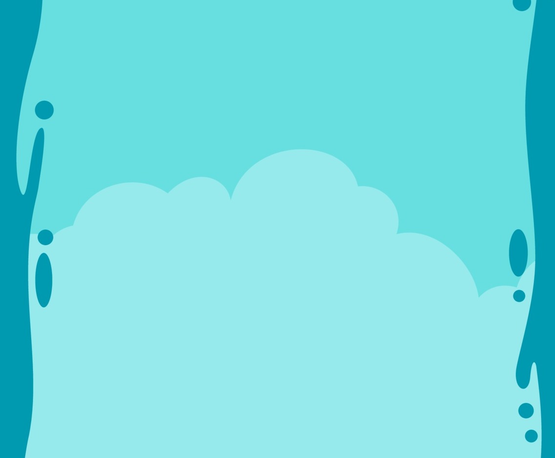 Earth Day with Ocean Blue Background