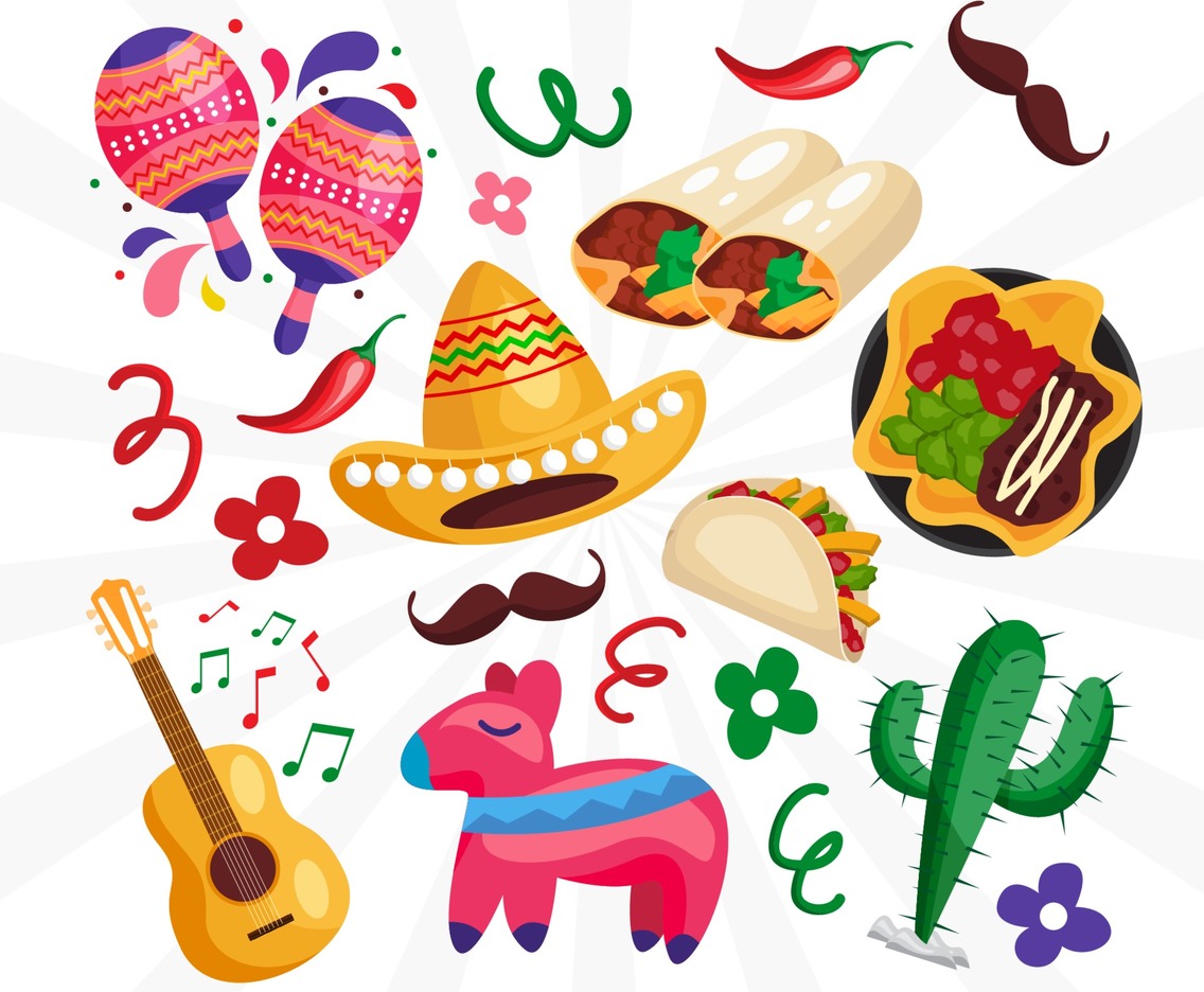 Cinco De Mayo Icon Set