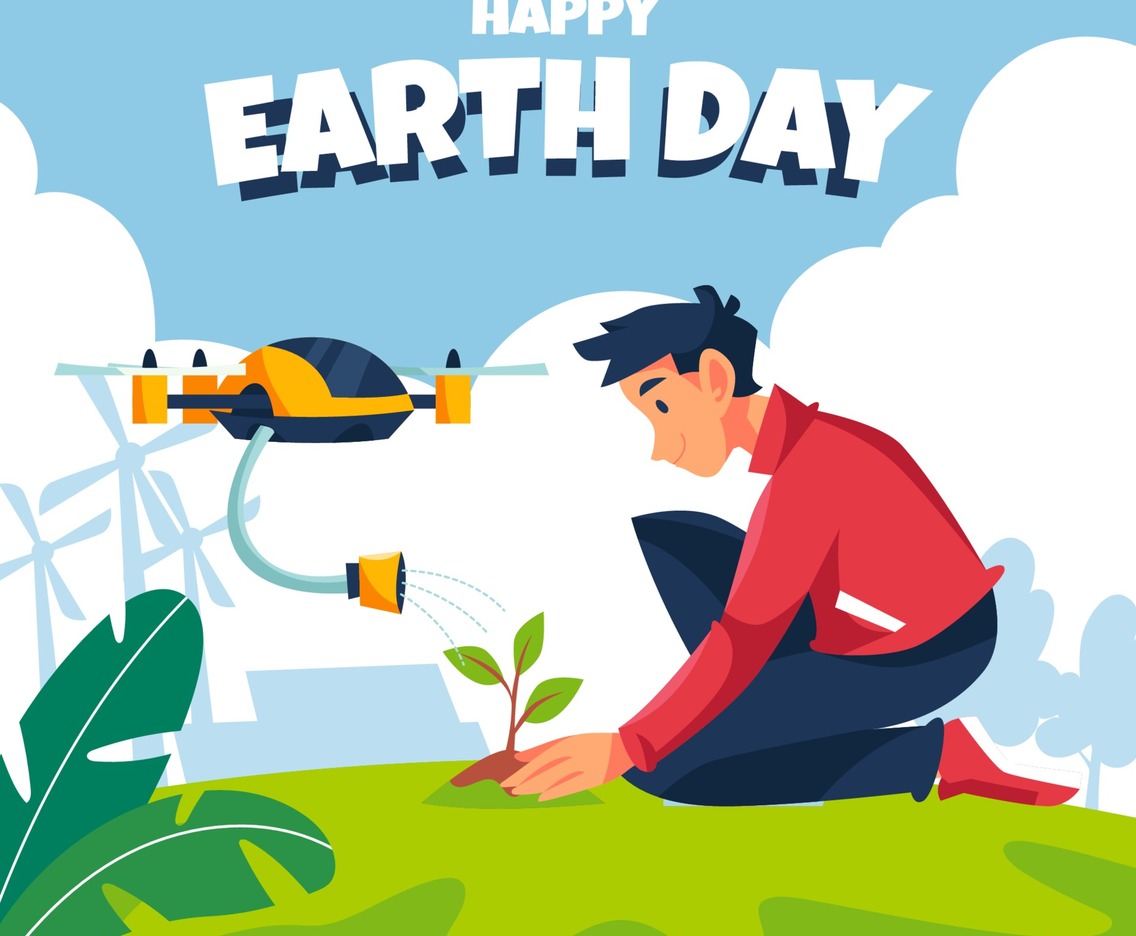 Planting On Earth Day