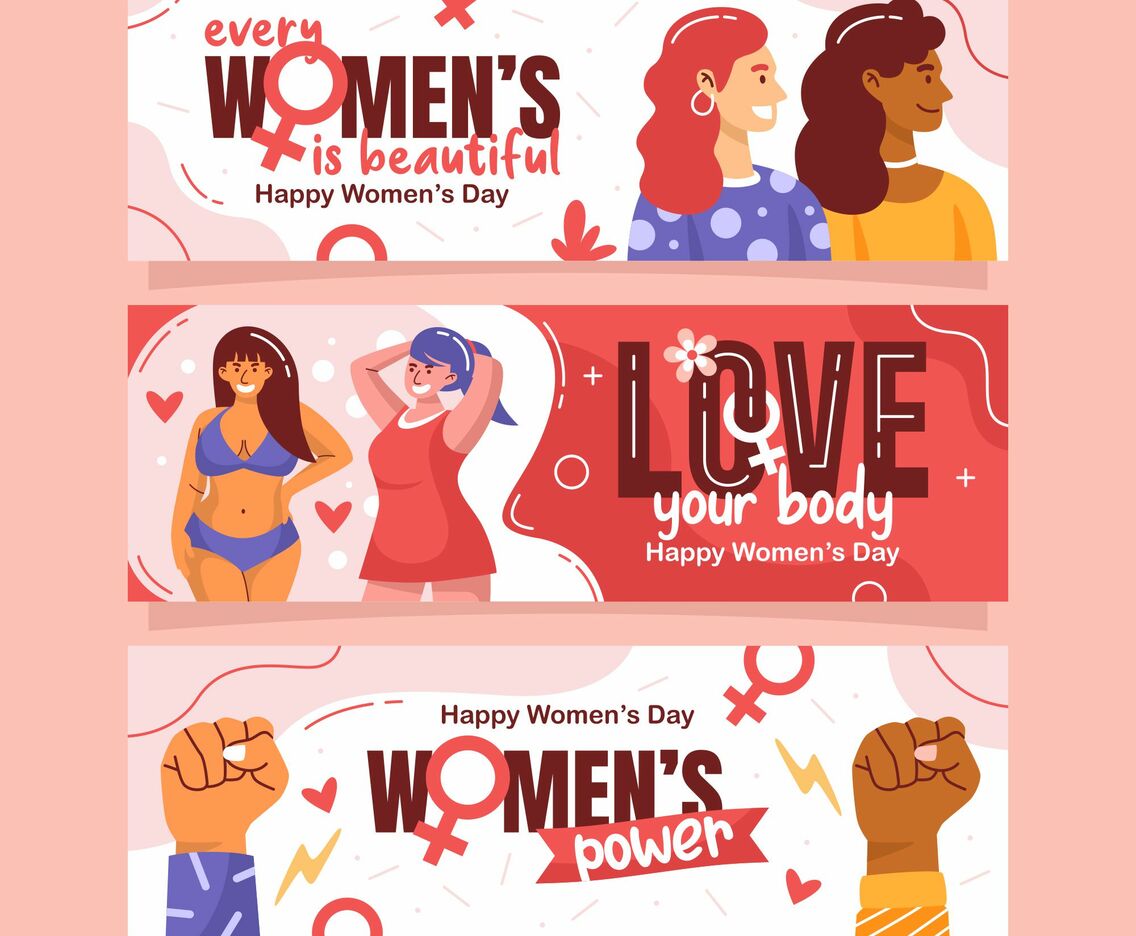 Womens Day Diversity Banner