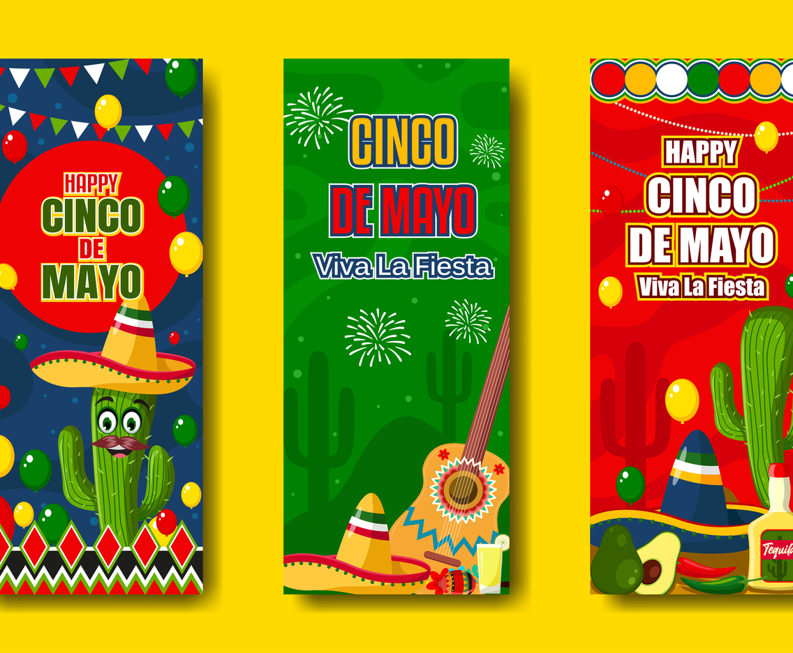 Cinco De Mayo Banner Set