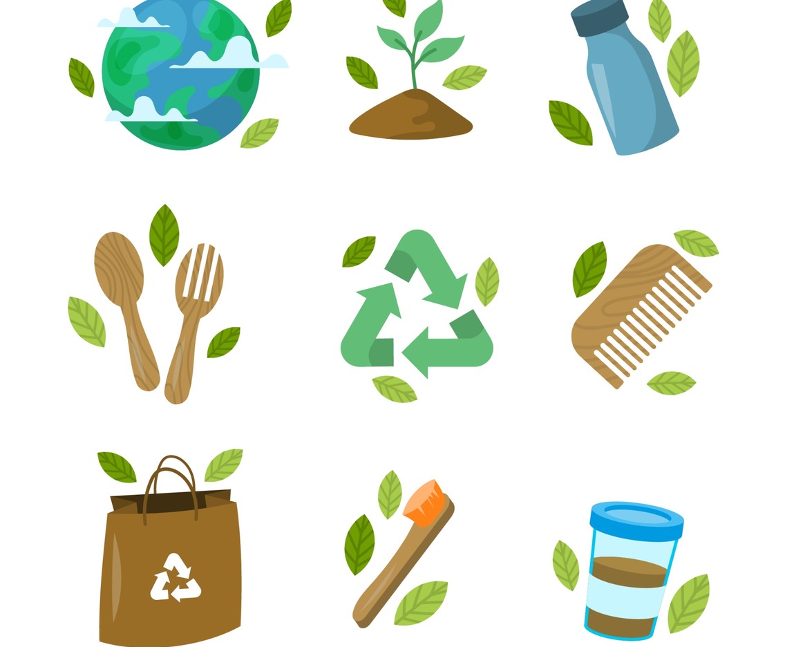 Flat Earth's Day Awareness Icon Collection