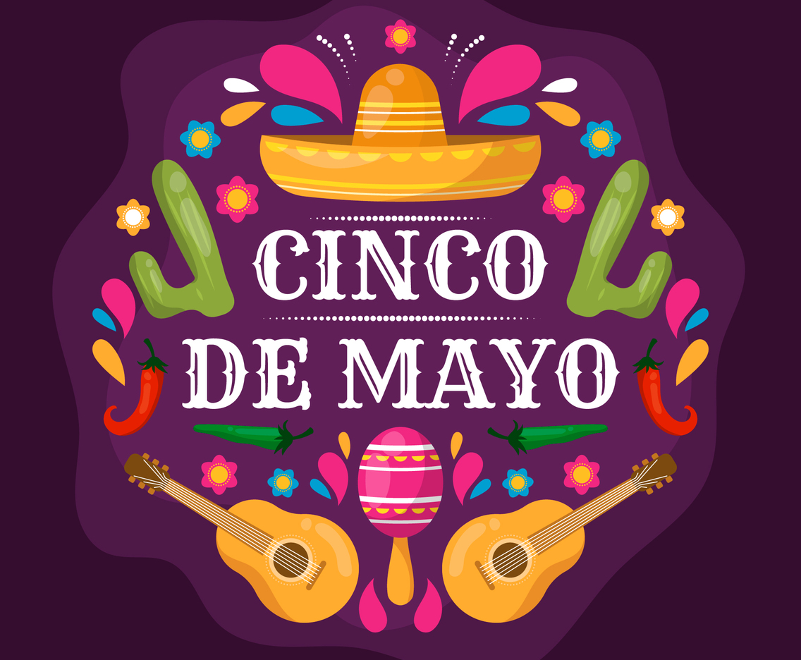 Flat Colorful Cinco De Mayo Festivity