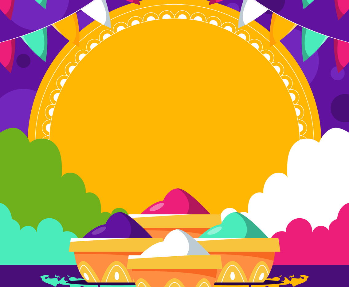 Holi Festival Background