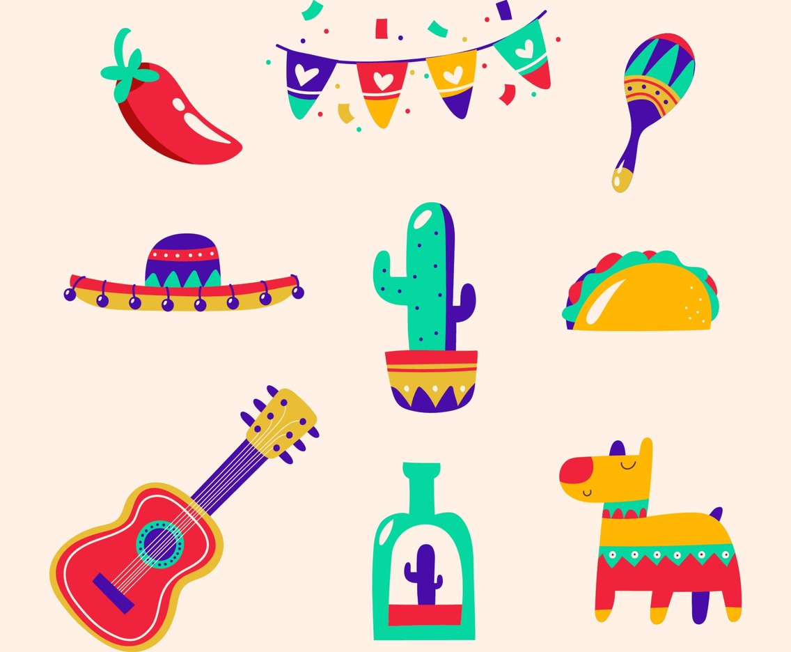 Cinco De Mayo Handdrawn Icon
