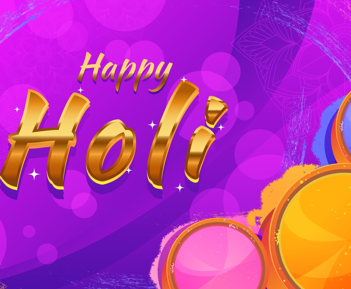 Happy Holi Colorful Celebration