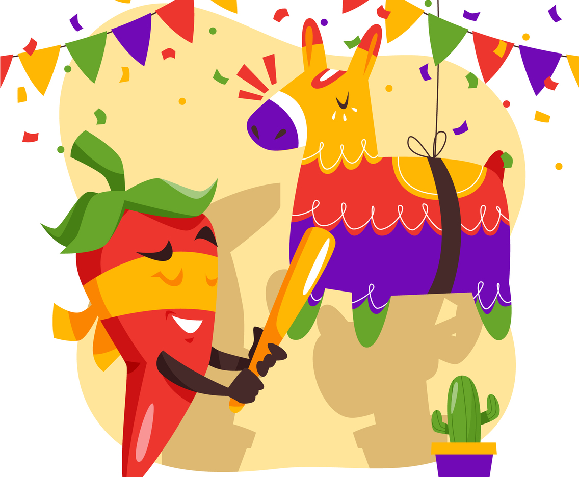 Chili Hit The Pinata
