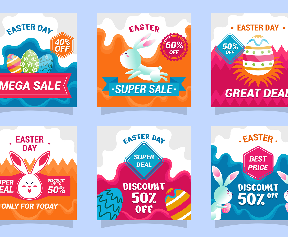 Easter Day Marketing Tool Social Media Post