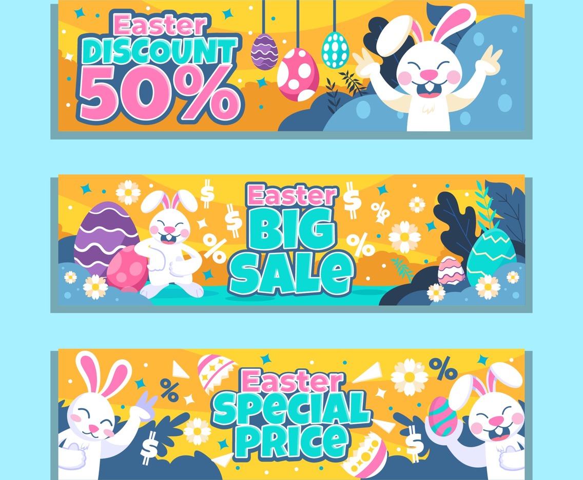 Marketing Sale of The Easter Rabbit
