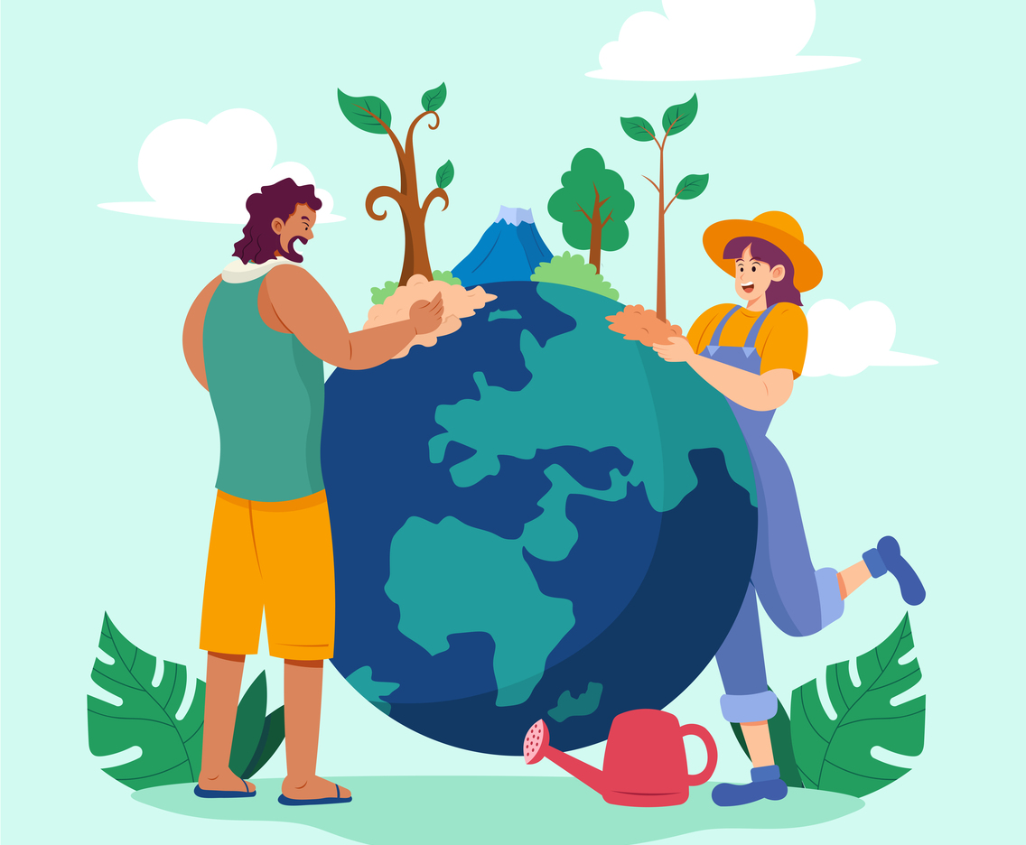 Save The Planet Concept