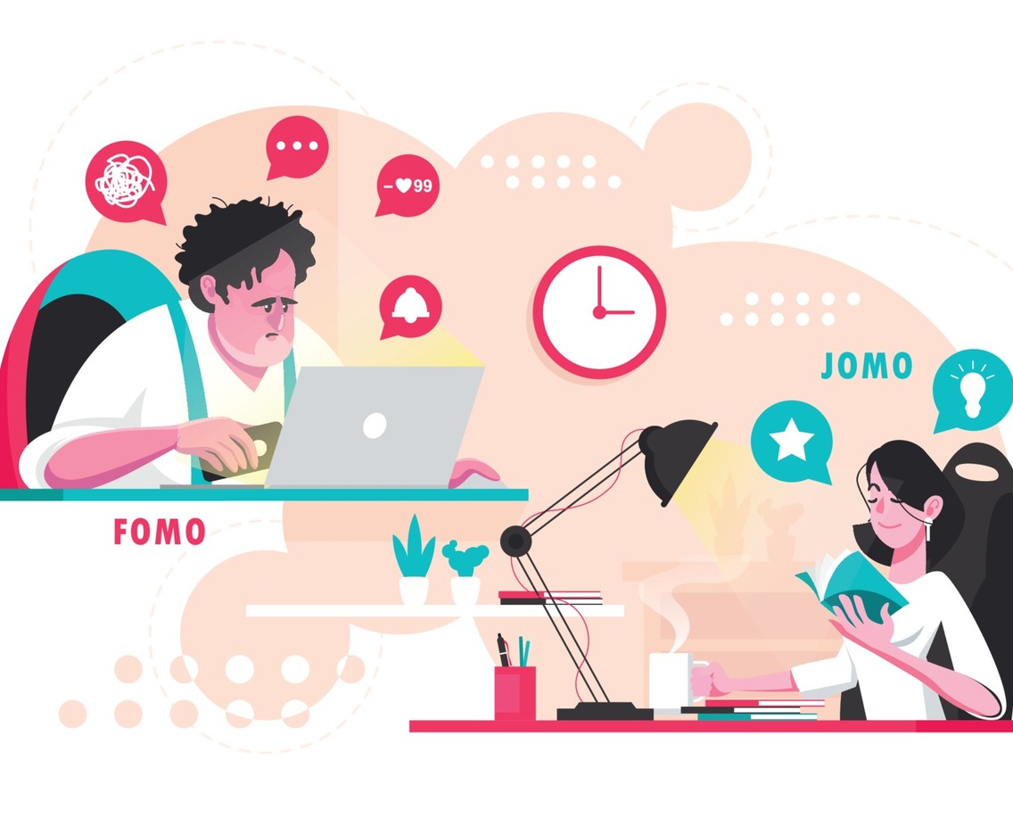 Fear vs Joy with Flat Characters