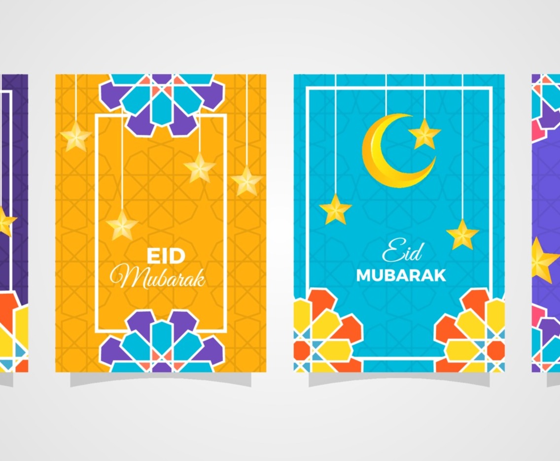 Eid Mubarak Season Greetings Card Collection