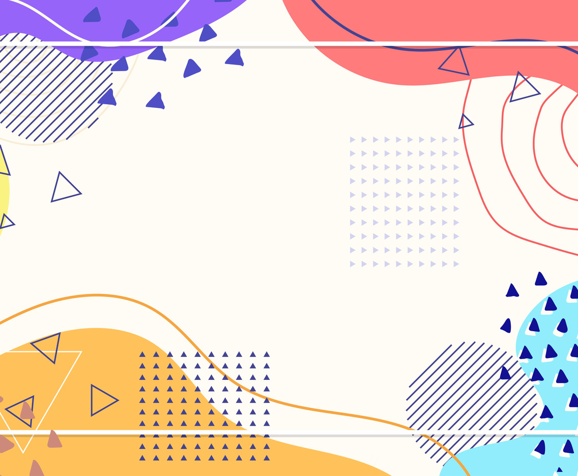 Abstract Colorful Flat Background