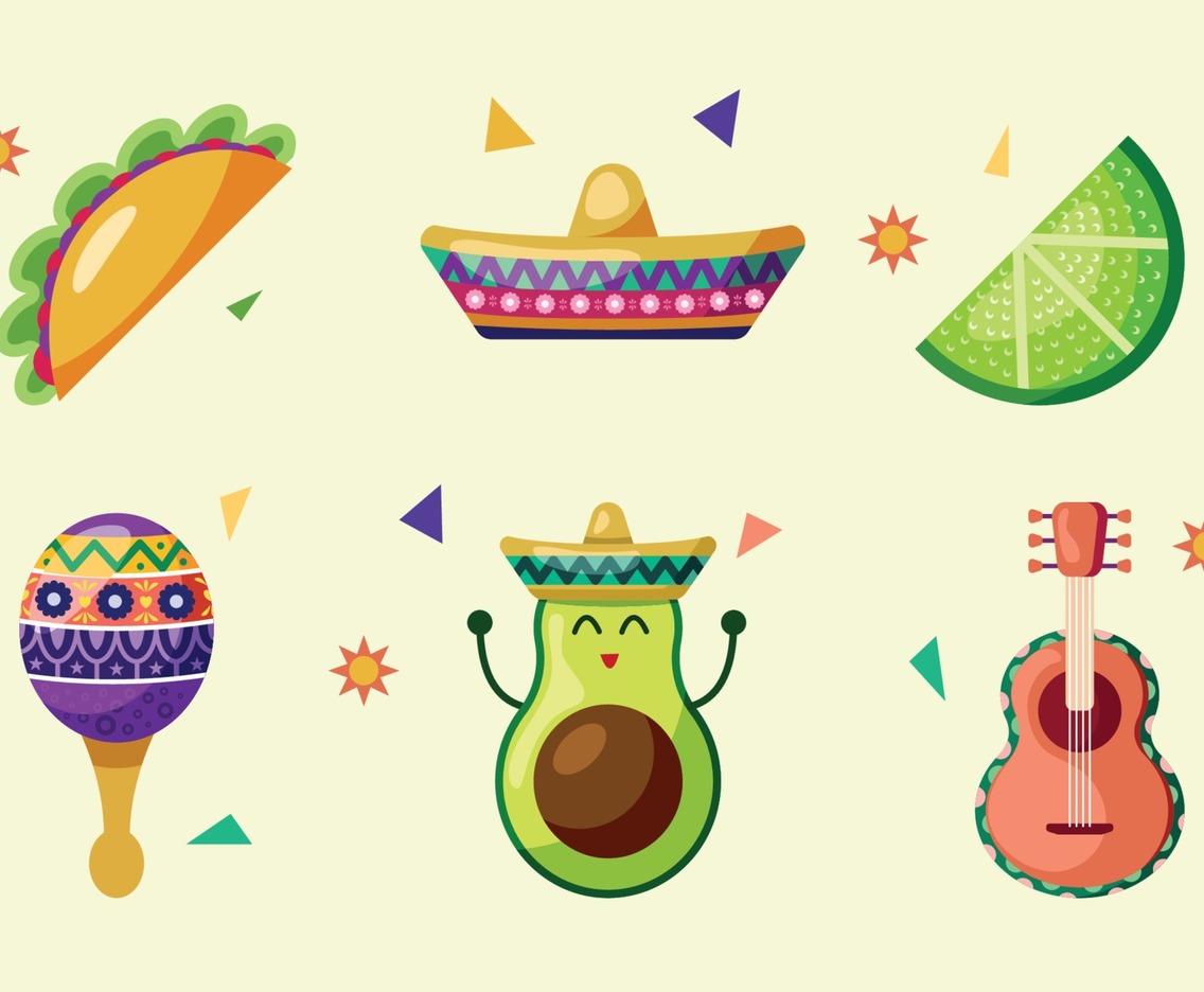 Cinco De Mayo Icon Collection