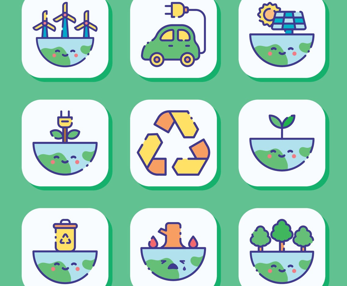 Earth Day Icon Set