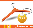 Clothes Hanger And Price Tag